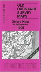 Orford Ness and Felixstowe 1905: One Inch Sheet 208