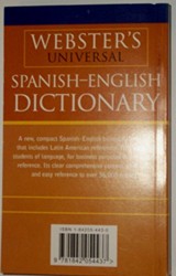 Webster's Universal Spanish-English Dictionary