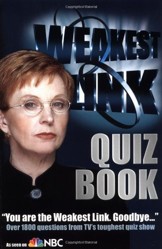 Weakest Link Quiz Book