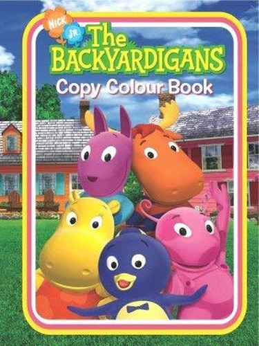 The Backyardigans Copy Colour Book