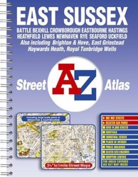 A-Z East Sussex Street Atlas