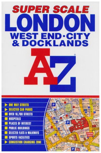 Super Scale Street Atlas of Inner London and Docklands