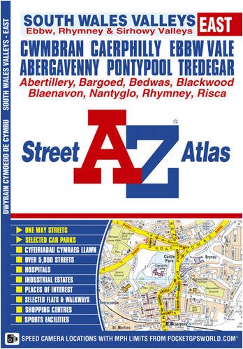 South Wales Valleys (East) Street Atlas