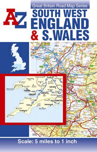 South West England and South Wales Road Map