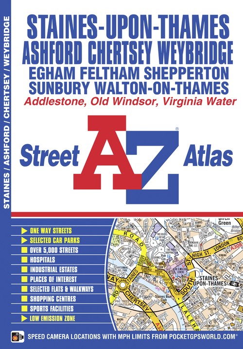 Staines A-Z Street Atlas
