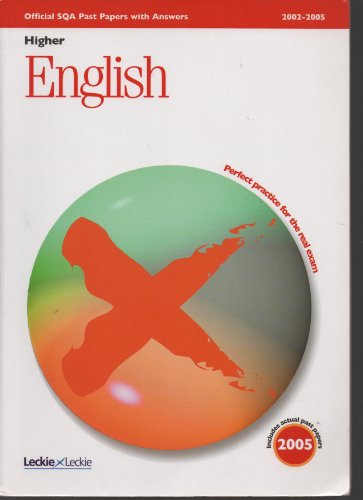 English Higher SQA Past Papers
