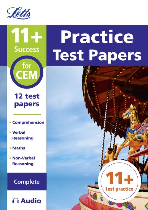 11+ Practice Test Papers for the CEM tests (Complete) inc. Audio Download