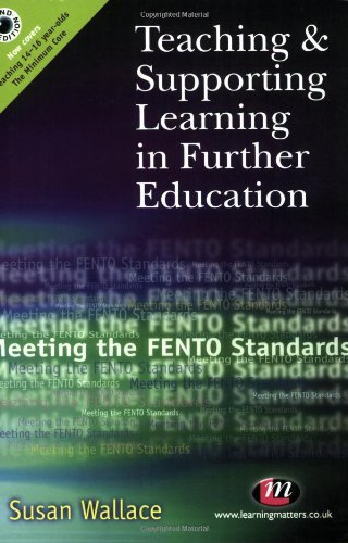 Teaching and Supporting Learning in Further Education