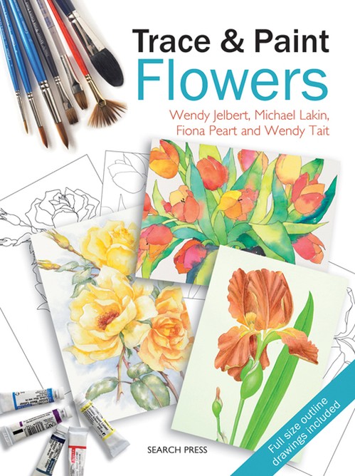 Trace & Paint Flowers