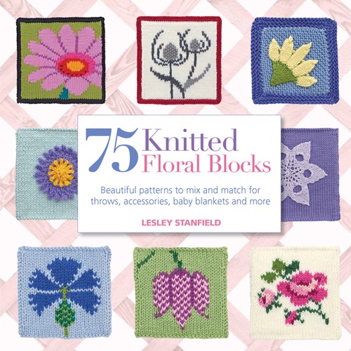 75 Knitted Floral Blocks