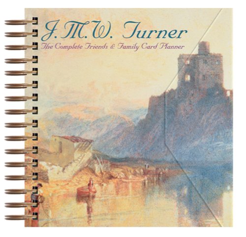 J.M.W. Turner Card Planner