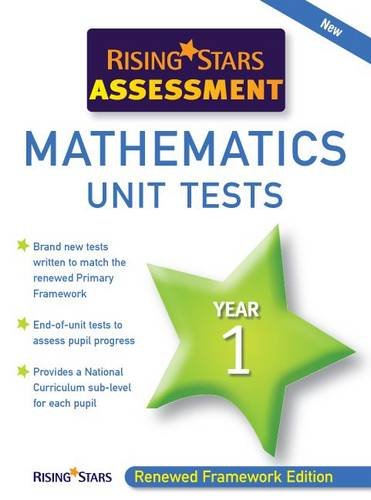 Rising Stars Assessment Maths Unit Tests Year 1