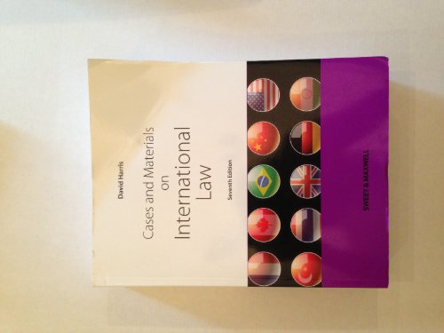 Cases and Materials on International Law
