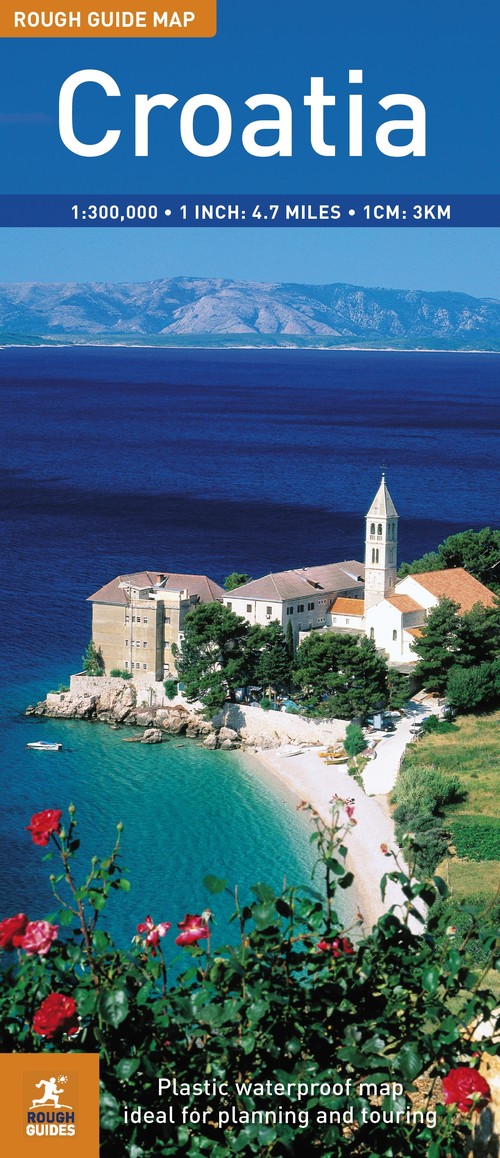 Rough Guide Map Croatia