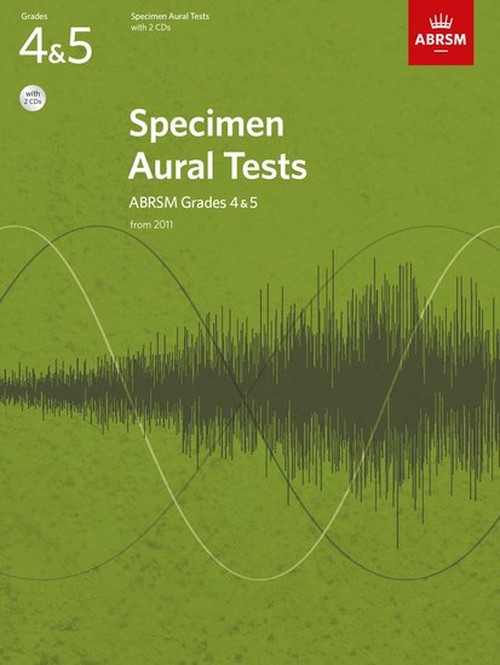 Specimen Aural Tests, Grades 4 & 5 with audio