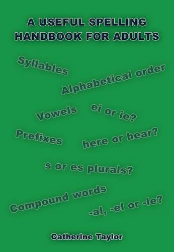 A Useful Spelling Handbook For Adults