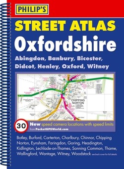 Philip's Street Atlas Oxfordshire 5ED Spiral (New Edition)
