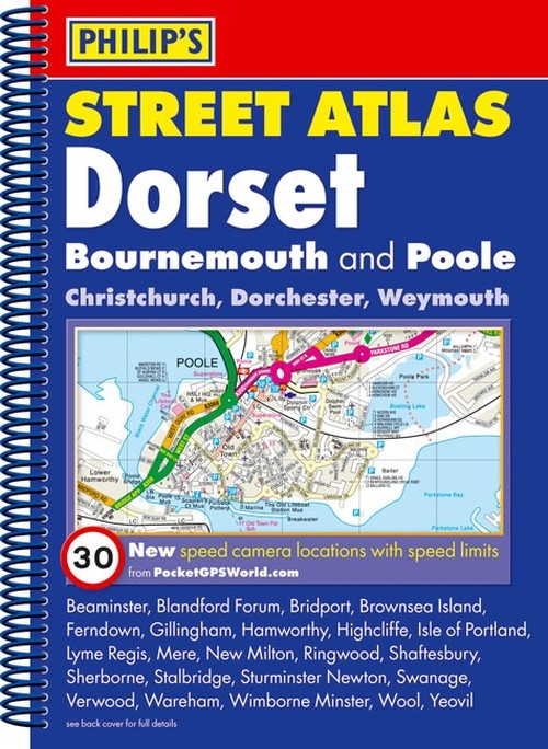 Philip's Street Atlas Dorset, Bournemouth and Poole