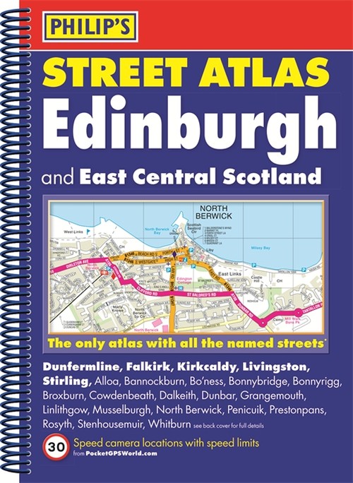 Philip's Street Atlas Edinburgh and East Central Scotland