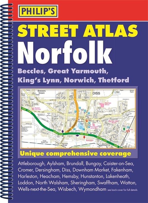 Philip's Street Atlas Norfolk