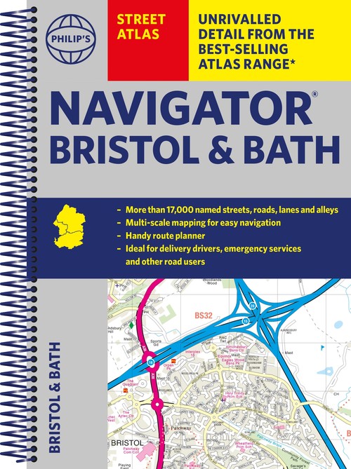 Philip's Navigator Street Atlas Bristol & Bath