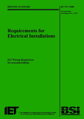 Requirements for Electrical Installations