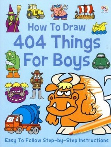 404 Fun Things For Boys (How to Draw)