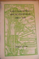 Early Coal-mining Around Nottingham 1500-1650