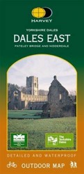 Dales East / Pateley Bridge & Nidderdale cycling map