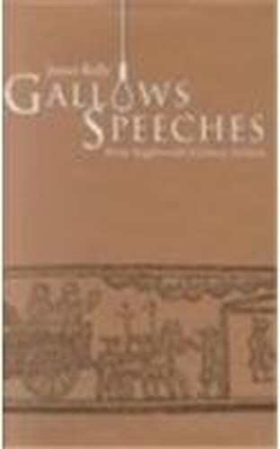 Gallows Speeches from Eighteenth-century Ireland