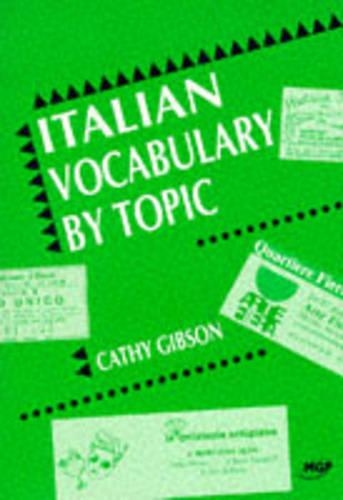 Italian Vocabulary by Topic