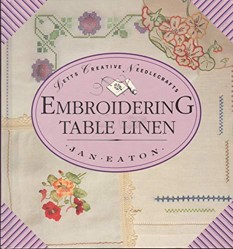 Embroidering Table Linen