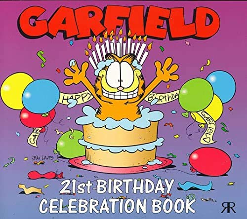 Garfield 21st Birthday Celebration Book