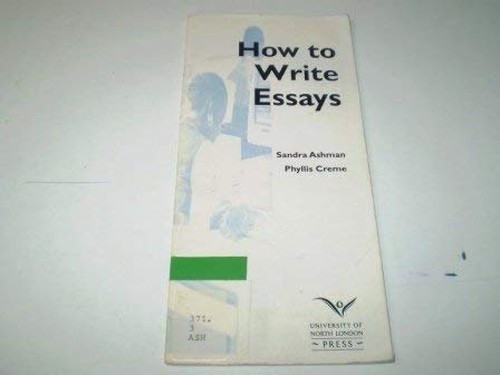 How to Write Essays (Study Gdes.)