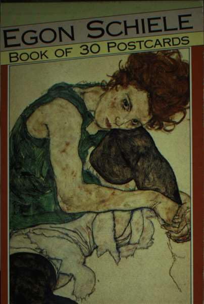 Egon Schiele Postcard Book