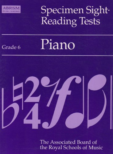 Specimen Sight-reading Tests