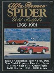 The Alfa Romeo Spider Gold Portfolio, 1966-91