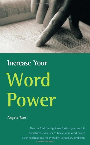 Ways to Increase Your Word Power