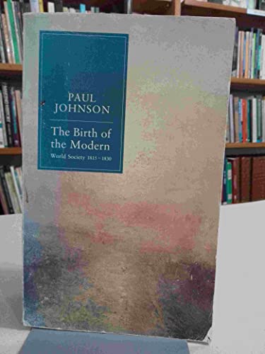 The Birth of the Modern