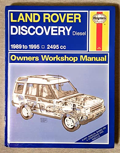 Land Rover Discovery Diesel Owners Workshop Manual
