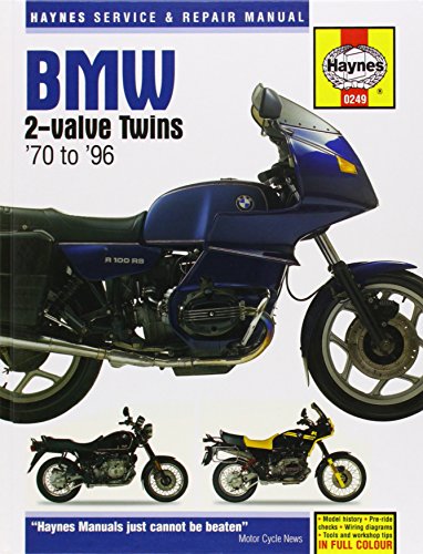 BMW 2-Valve Twins '70 to '96 Service Manual