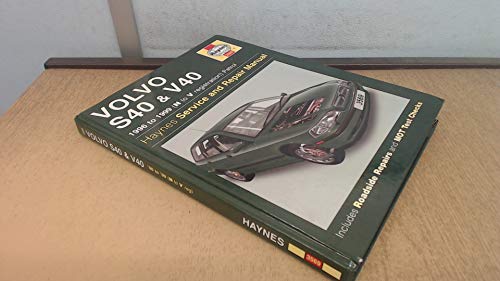 Volvo S40 and V40 Service and Repair Manual