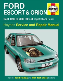 Ford Escort & Orion Petrol (Sept 90 - 00) H To X