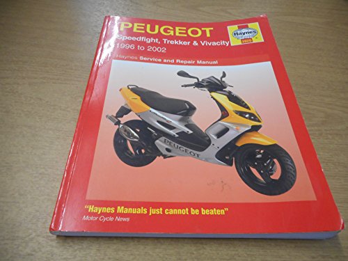 Peugeot Speedfight, Trekker and Vivacity Scooters Service and Repair Manual