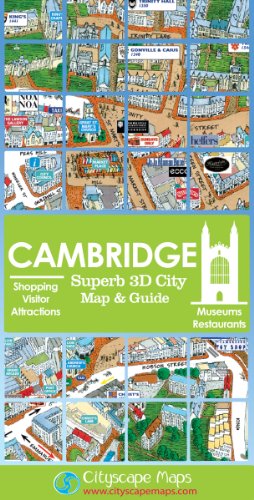 Cambridge Superb 3D City Map and Guide
