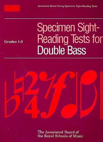 Specimen Sight-Reading Tests for Double Bass