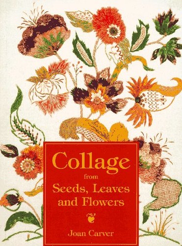 Collage from Seeds, Leaves and Flowers