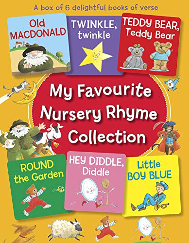 My My Favourite Nursery Rhyme Collection: A Box of 6 Delightful Books of Verse