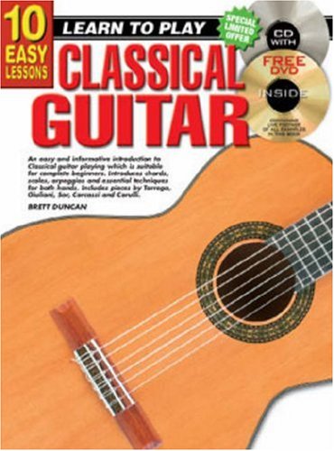 10 Easy Lessons - Learn To Play Classical Guitar