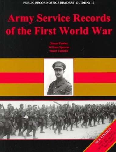 Army Service Records of the First World War
